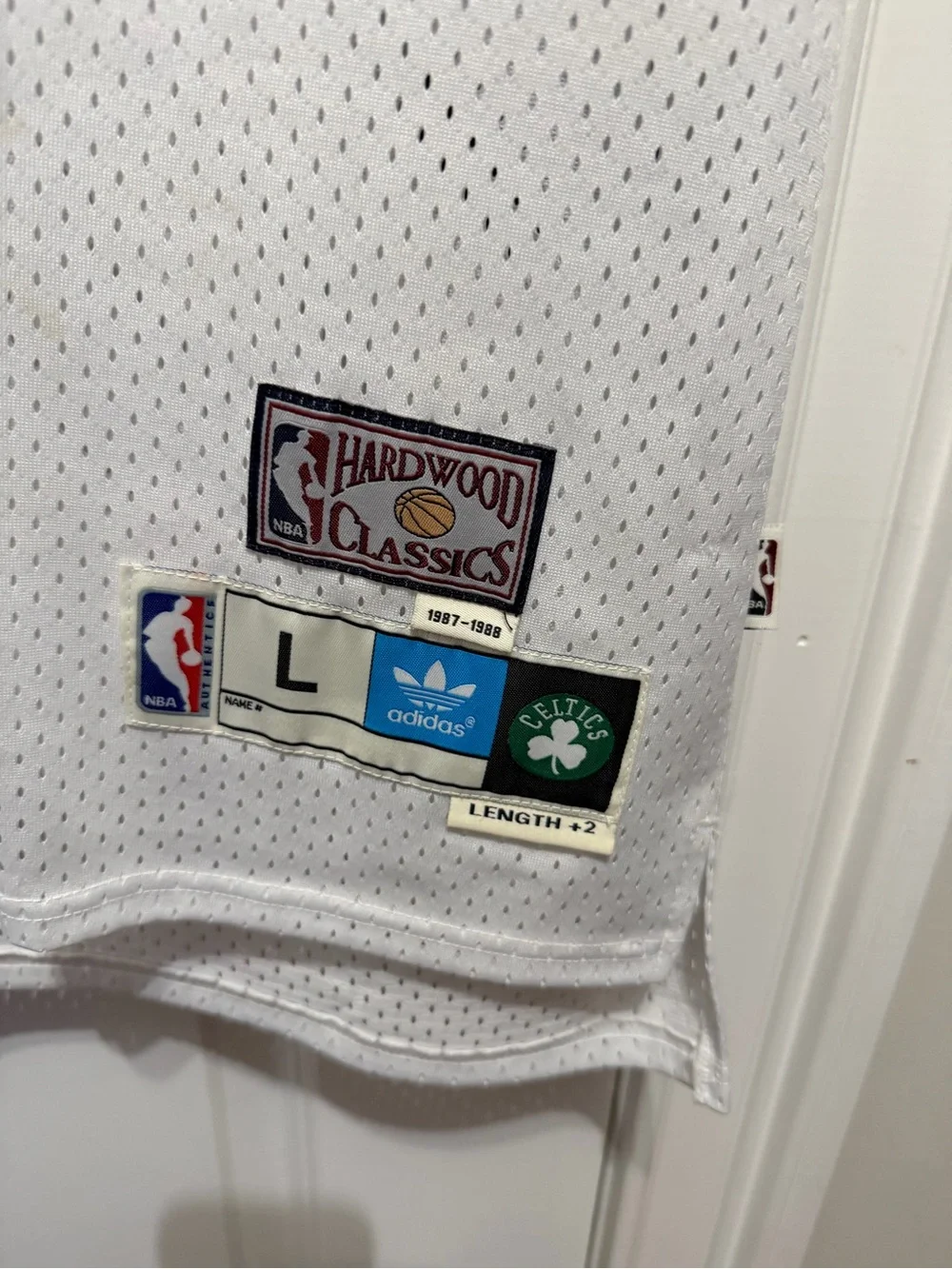 Adidas Larry Bird Boston Celtics #33 Basketball Jersey